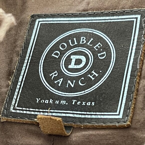 DOUBLE D RANCH Thin Wale Corduroy Duster/Jacket: Conchos & Ties; NWOT! SMALL - Picture 8 of 11